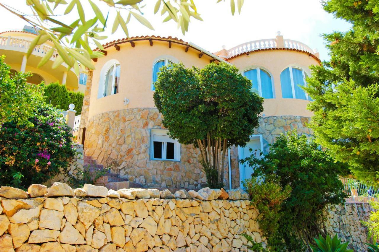 Villa Spartacus - Piscina Privada Y Vistas Al Mar Calpe Ngoại thất bức ảnh