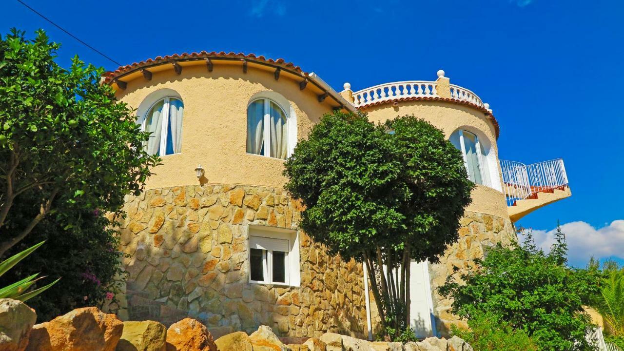 Villa Spartacus - Piscina Privada Y Vistas Al Mar Calpe Ngoại thất bức ảnh