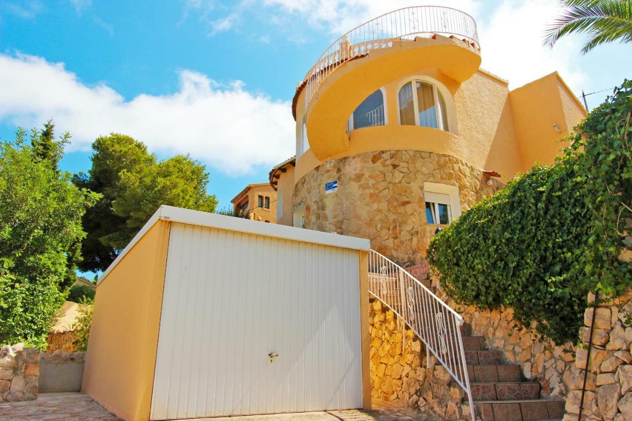 Villa Spartacus - Piscina Privada Y Vistas Al Mar Calpe Ngoại thất bức ảnh