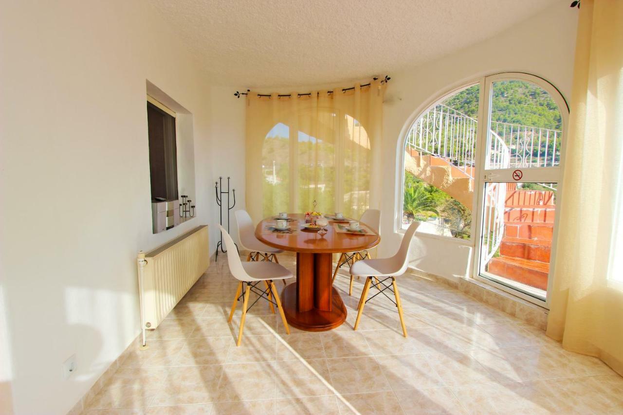 Villa Spartacus - Piscina Privada Y Vistas Al Mar Calpe Ngoại thất bức ảnh