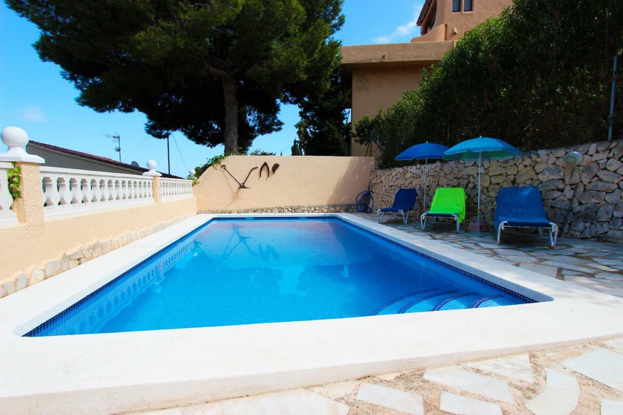 Villa Spartacus - Piscina Privada Y Vistas Al Mar Calpe Ngoại thất bức ảnh