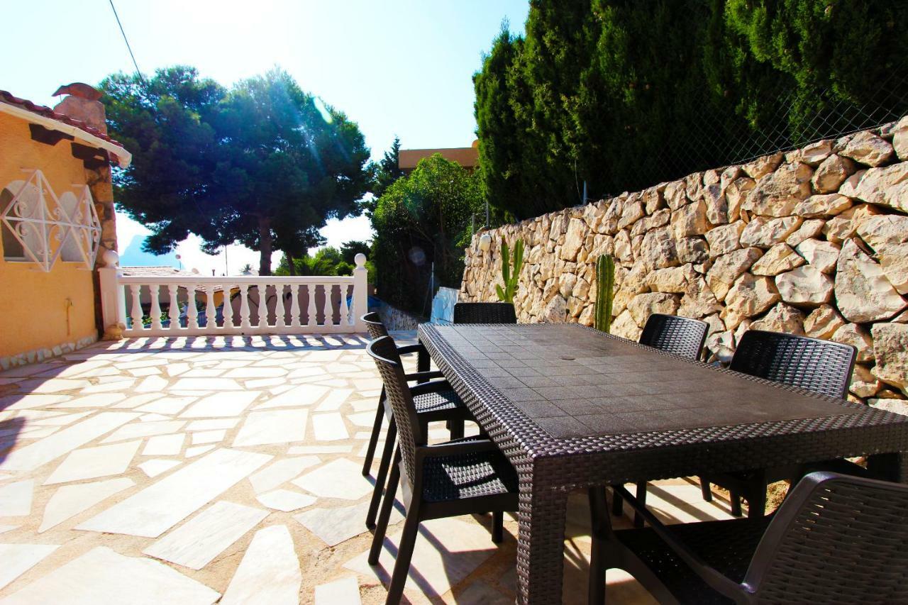 Villa Spartacus - Piscina Privada Y Vistas Al Mar Calpe Ngoại thất bức ảnh